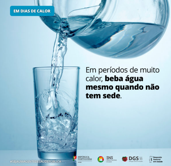 Em dias de calor...
