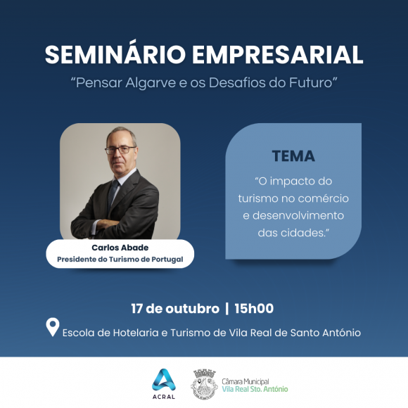 Semin&aacute;rio Empresarial: "O Impacto do Turismo no Com&eacute;rcio e Desenvolvimento das Cidades" 