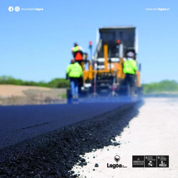 Município de Lagoa inicia a repavimentação de várias estradas e ruas do concelho Município de Lagoa inicia a repavimentação de várias estradas e ruas do concelho