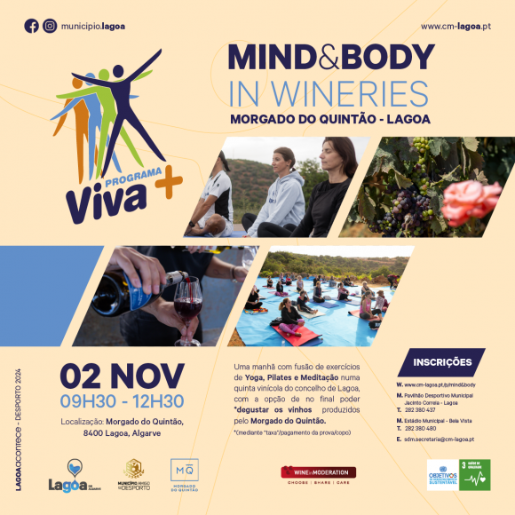 Mind&Body in Wineries no Morgado do Quintão Mind&Body in Wineries no Morgado do Quintão