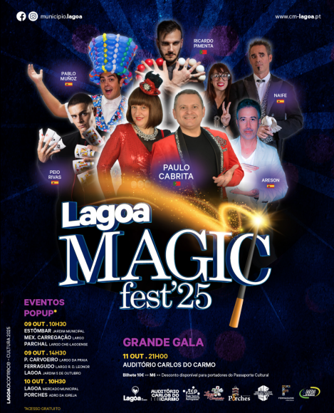 Festival Internacional de Magia | Lagoa Magic Fest'25