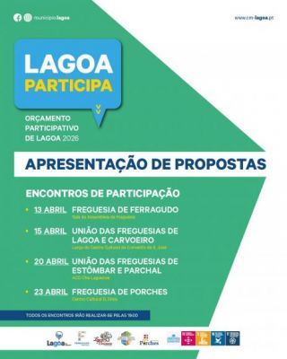 Or&ccedil;amento Participativo de Lagoa 2026