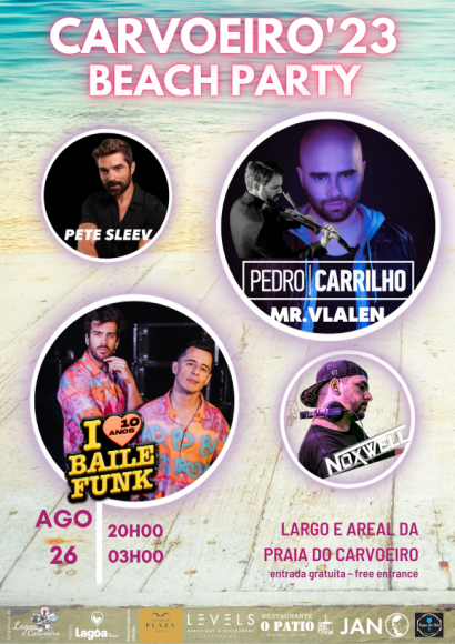 Carvoeiro Beach Party '23 Carvoeiro Beach Party '23
