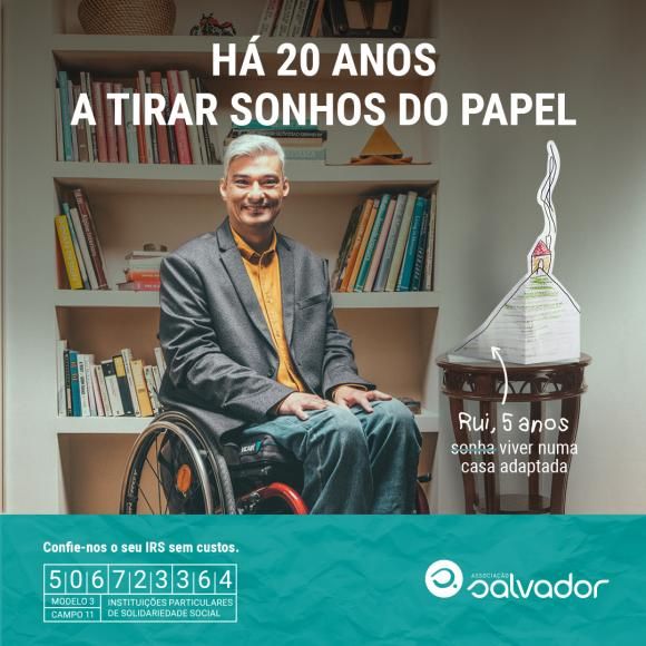 Associa&ccedil;&atilde;o Salvador - Campanha de Consigna&ccedil;&atilde;o do IRS