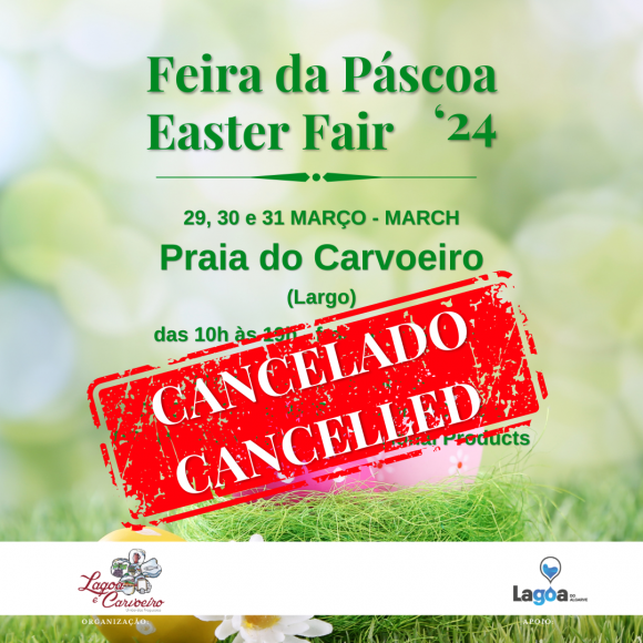 Feira de Páscoa 2024 Cancelada