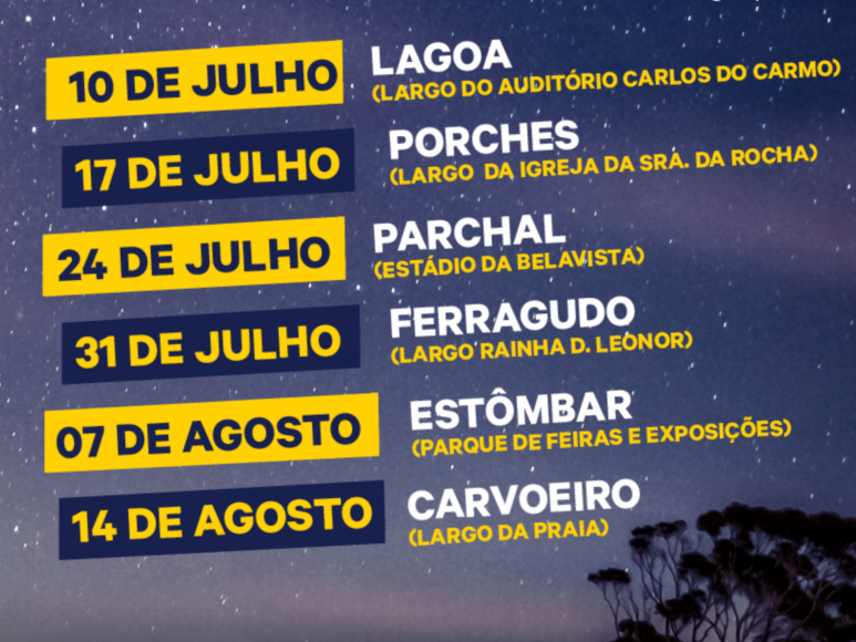 Caminhadas ao Luar 2024 Caminhadas ao Luar 2024