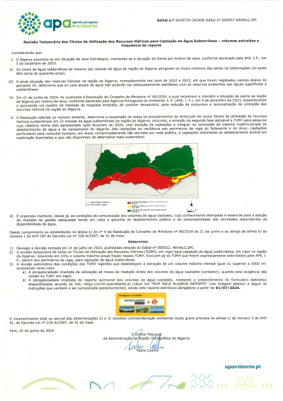 RECURSOS HÍDRICOS PARA CAPTAÇÃO DE ÁGUA SUBTERRÂNEA RECURSOS HÍDRICOS PARA CAPTAÇÃO DE ÁGUA SUBTERRÂNEA